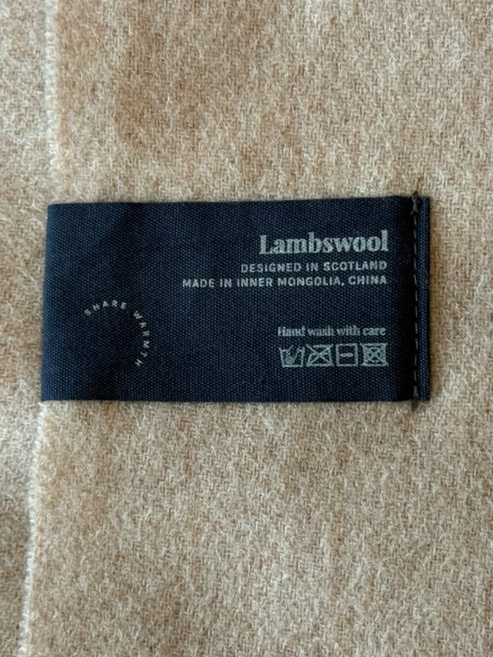 Tartan Blanket Co. Lambswool Blanket Scarf